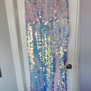 Iridescent Sequin Dress